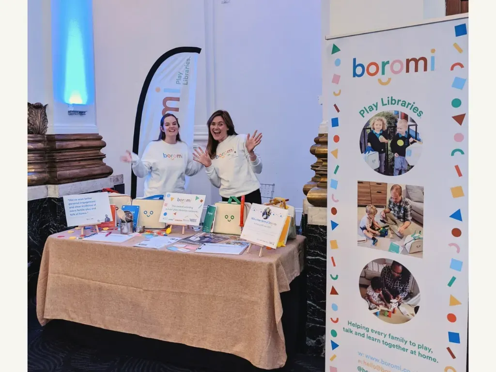 The Boromi team sorting play resources